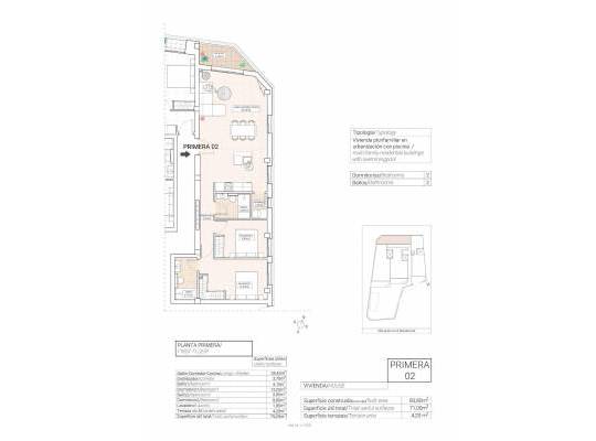 New Build - Apartment - Hondón de las Nieves - Pueblo