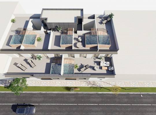 New Build - Apartment - Pilar de la Horadada - pueblo