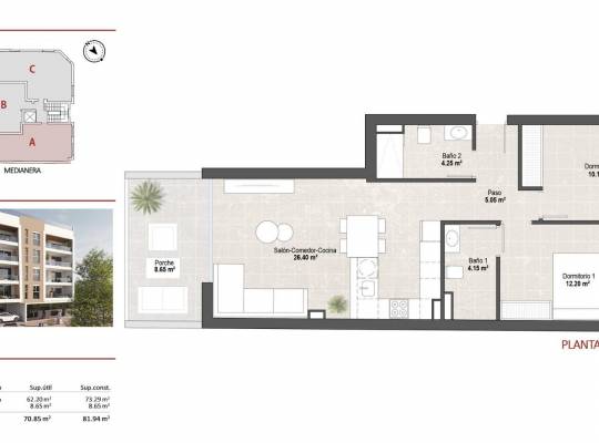 New Build - Apartment - San Pedro del Pinatar - Lo Pagan