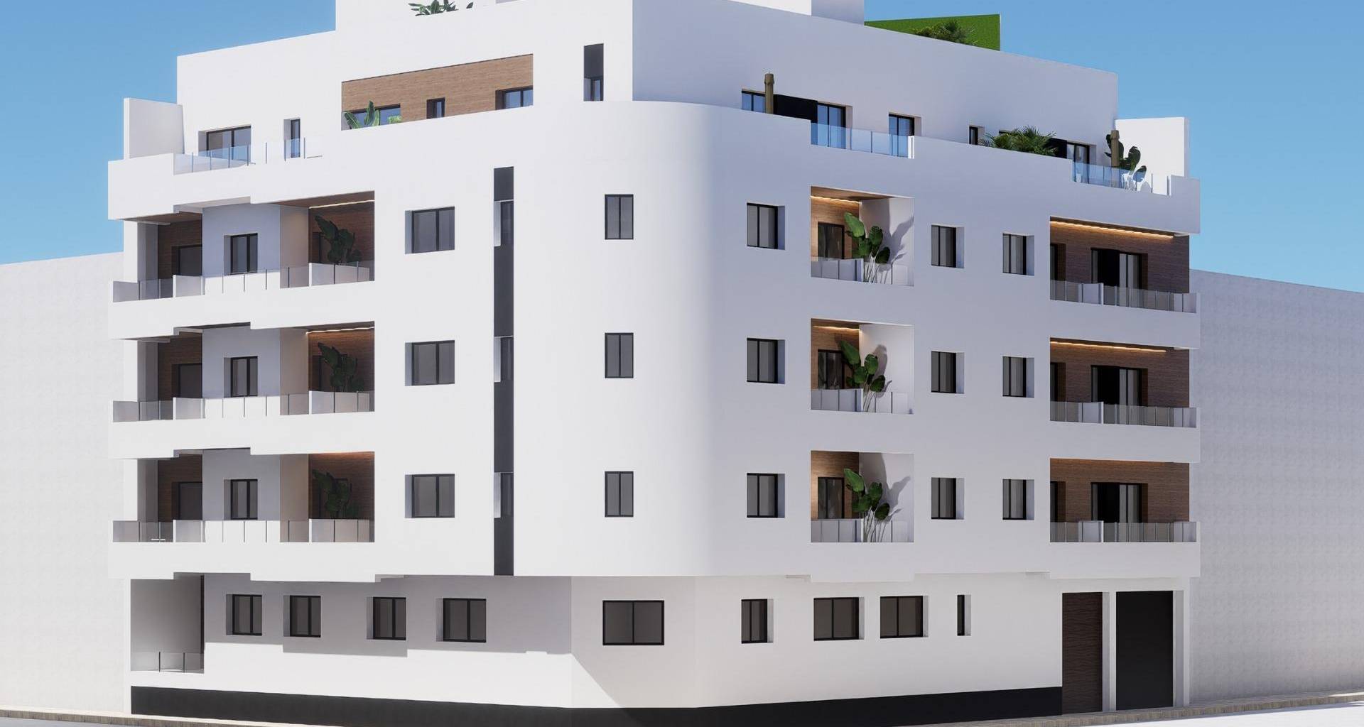 New Build - Apartment - Torrevieja - pueblo