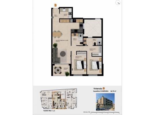 New Build - Appartement - Catral - pueblo