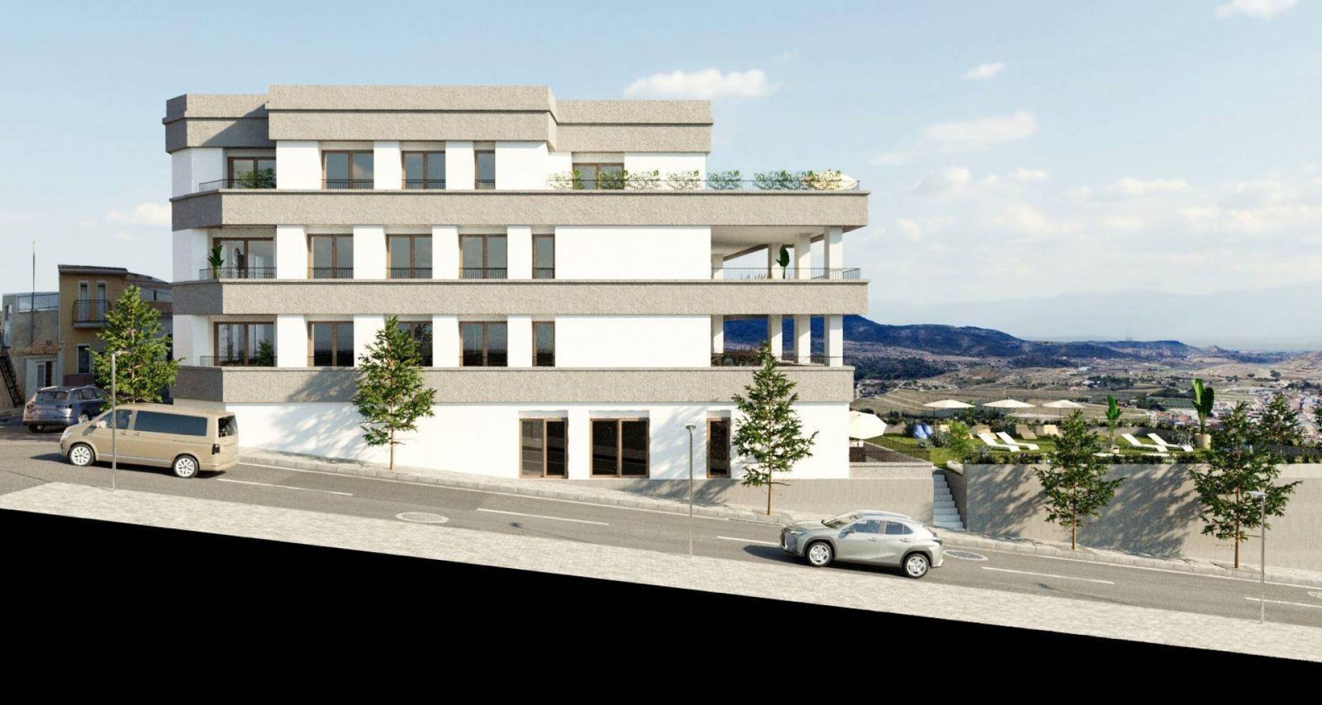 New Build - Appartement - Hondón de las Nieves - Pueblo