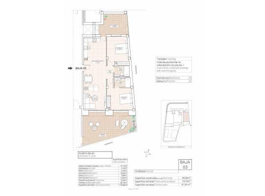 New Build - Appartement - Hondón de las Nieves - Pueblo