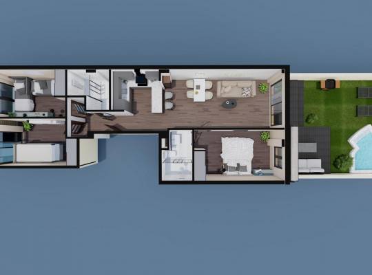 New Build - Appartement - Pilar de la Horadada - pueblo