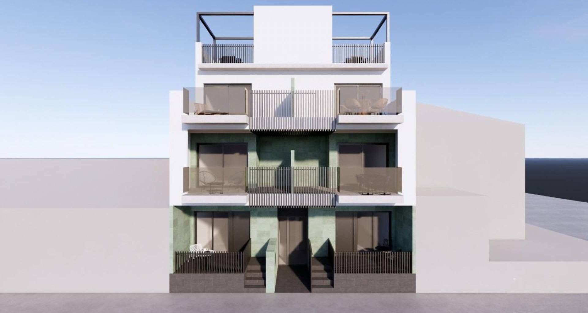 New Build - Appartement - Pilar de la Horadada - Torre De La Horadada
