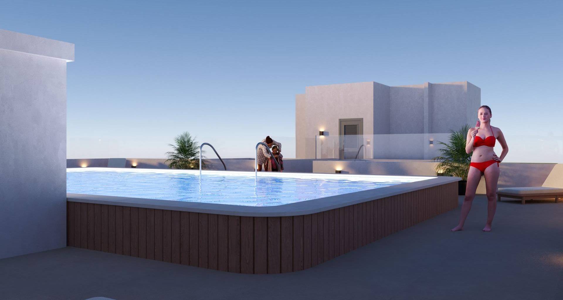 New Build - Appartement - San Miguel de Salinas - Pueblo
