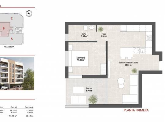 New Build - Appartement - San Pedro del Pinatar - Lo Pagan