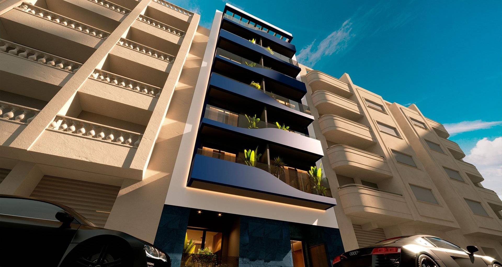 New Build - Appartement - Torrevieja - Playa del Acequión