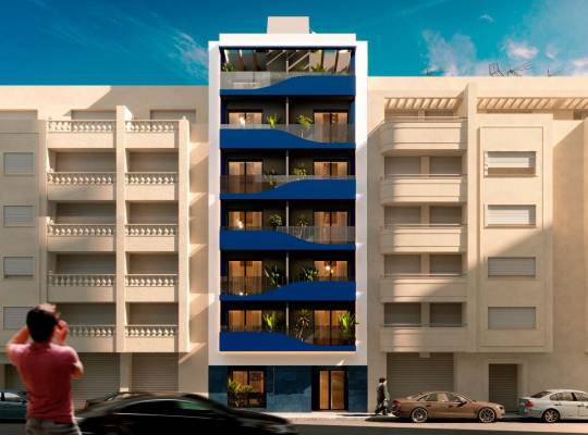 New Build - Appartement - Torrevieja - Playa del Acequión