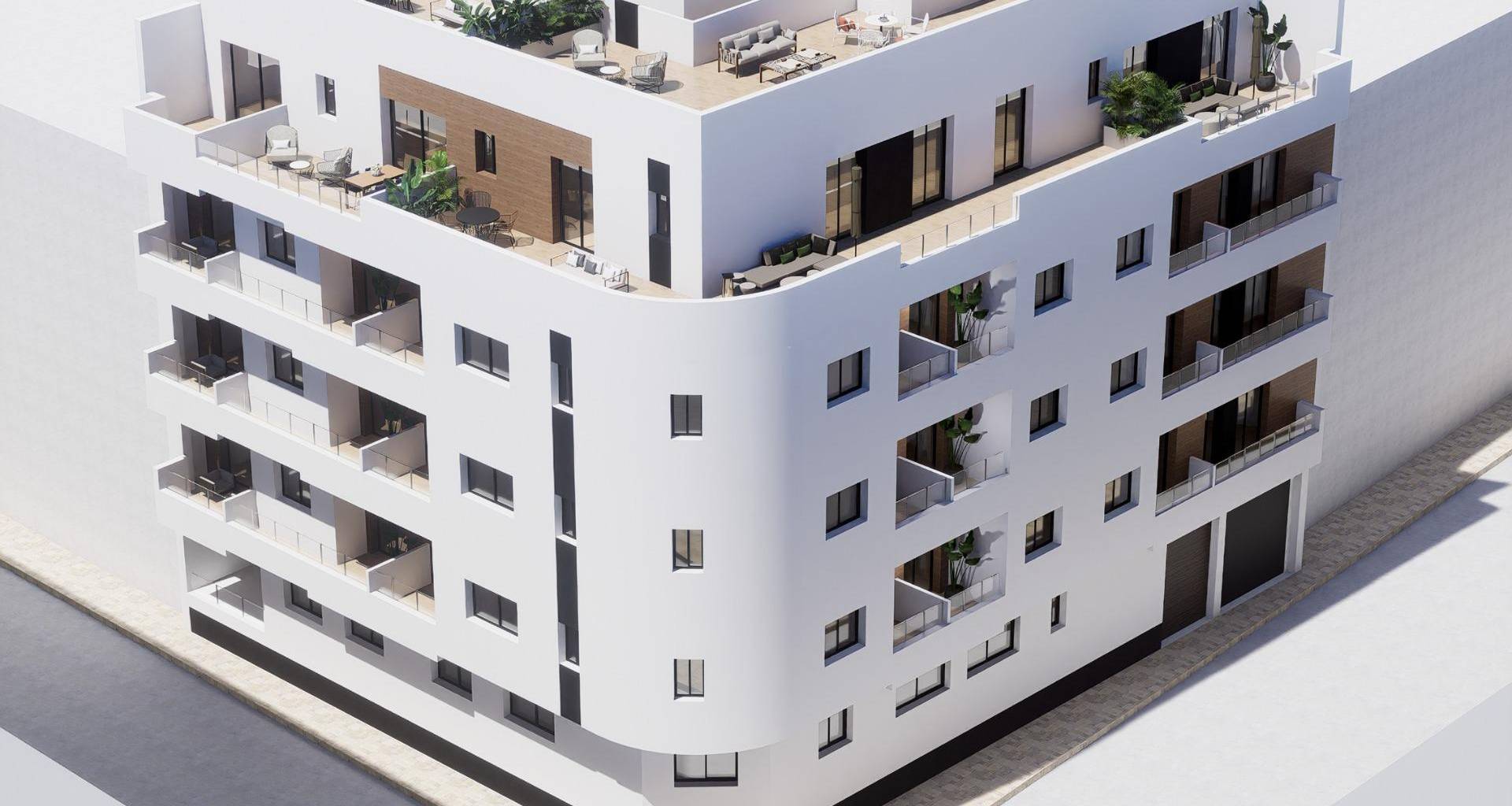 New Build - Appartement - Torrevieja - pueblo