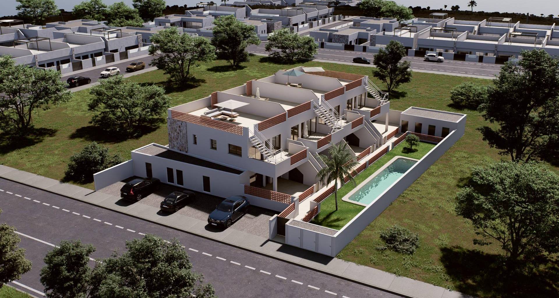 New Build - Bungalow - Pilar de la Horadada - Parque del Mediterraneo