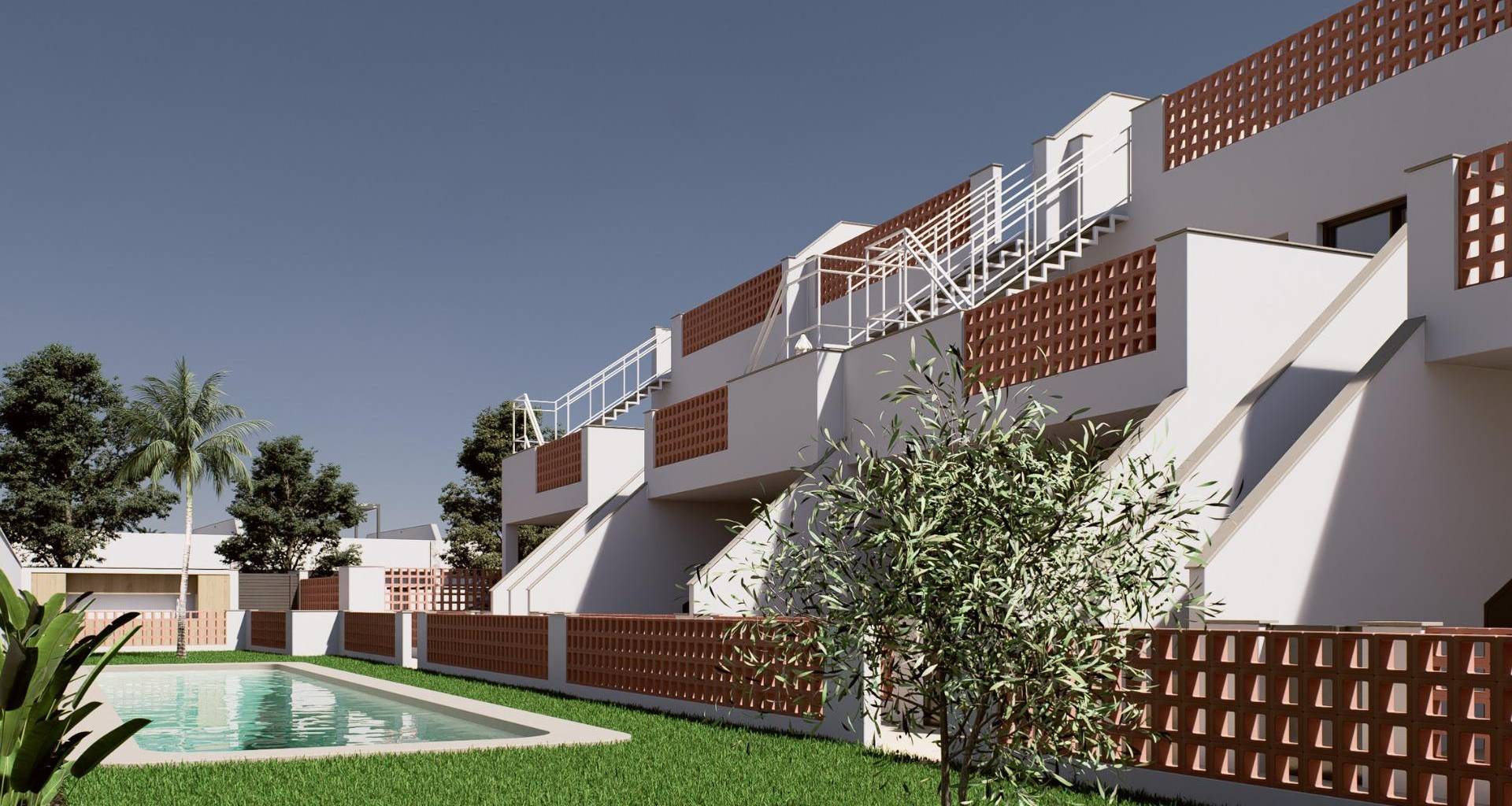 New Build - Bungalow - Pilar de la Horadada - Parque del Mediterraneo