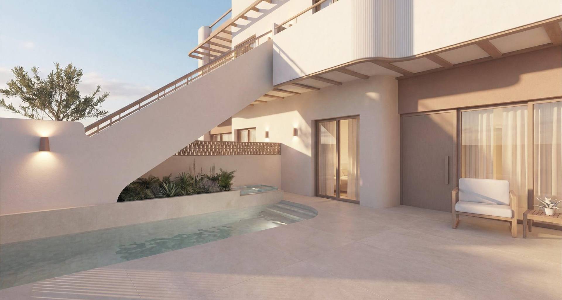 New Build - Bungalow - Pilar de la Horadada - Zona Pueblo