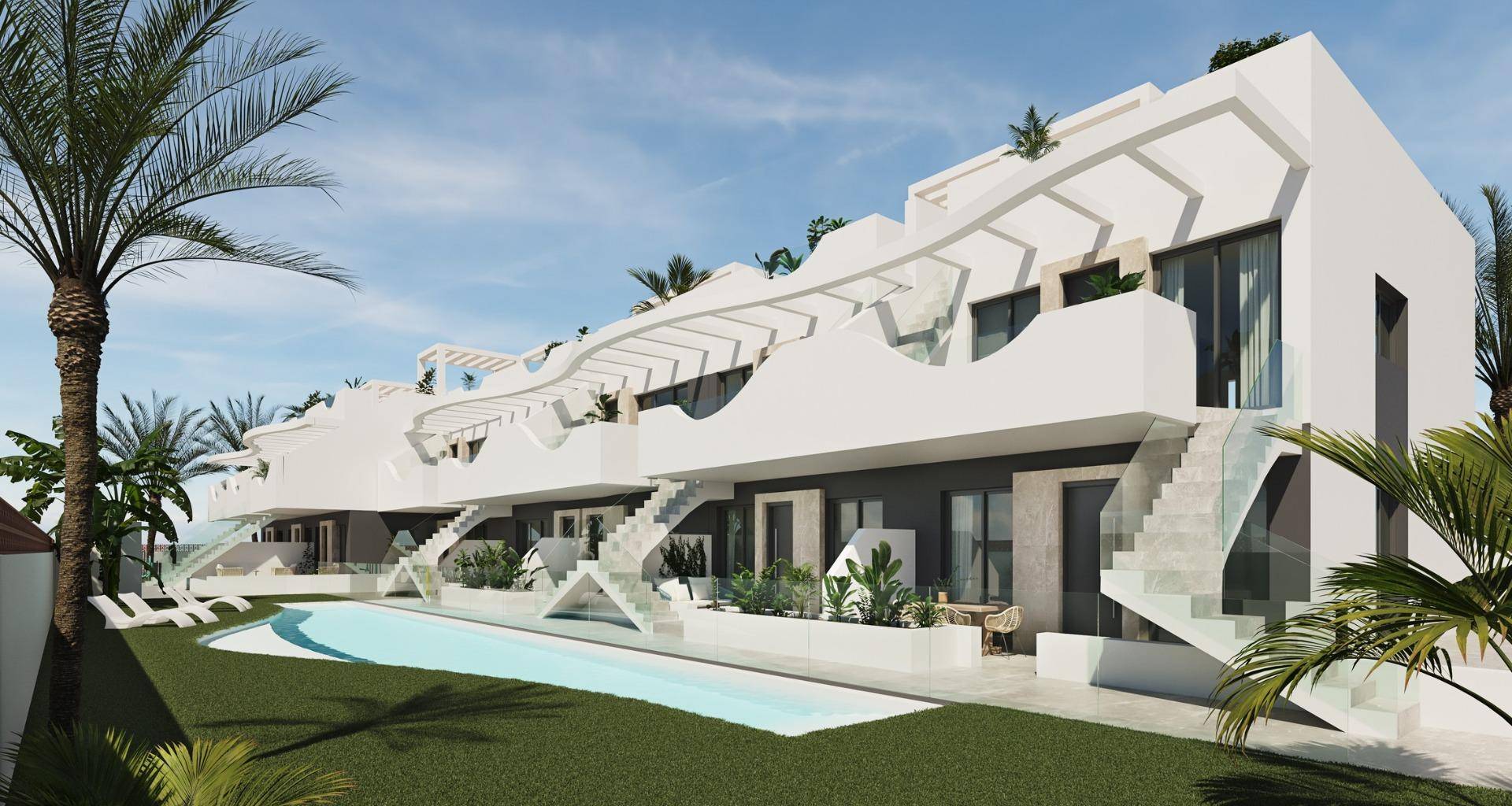 New Build - Bungalow - Pilar de la Horadada - Zona Pueblo