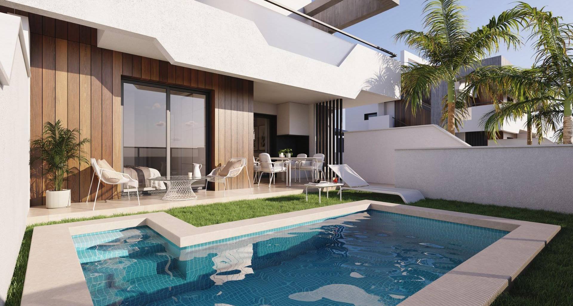 New Build - Bungalow - Puerto de Mazarron - Playa Negra