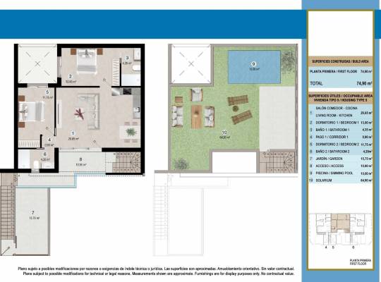 New Build - Bungalow - San Pedro del Pinatar - Lo Pagan