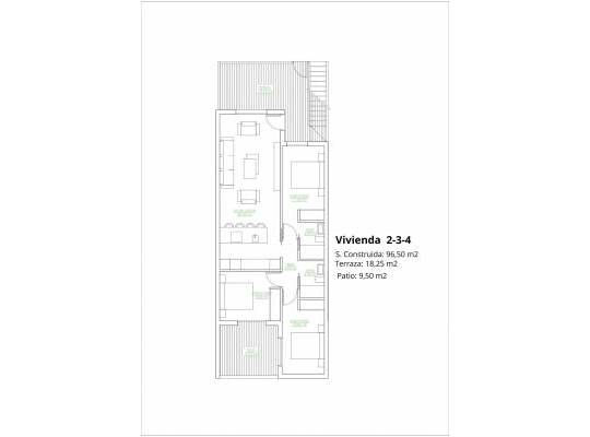 New Build - Bungalow - San Pedro del Pinatar - Los Antolinos