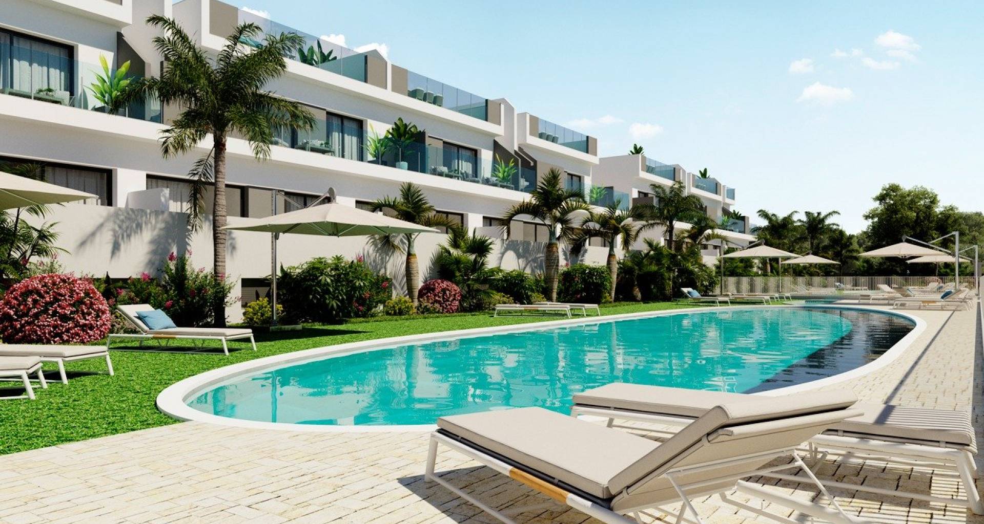 New Build - Bungalow - Torrevieja - Lago Jardin