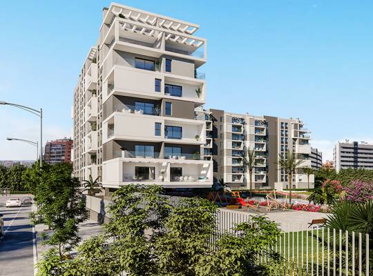 New Build - Lägenhet - Alicante - Pau