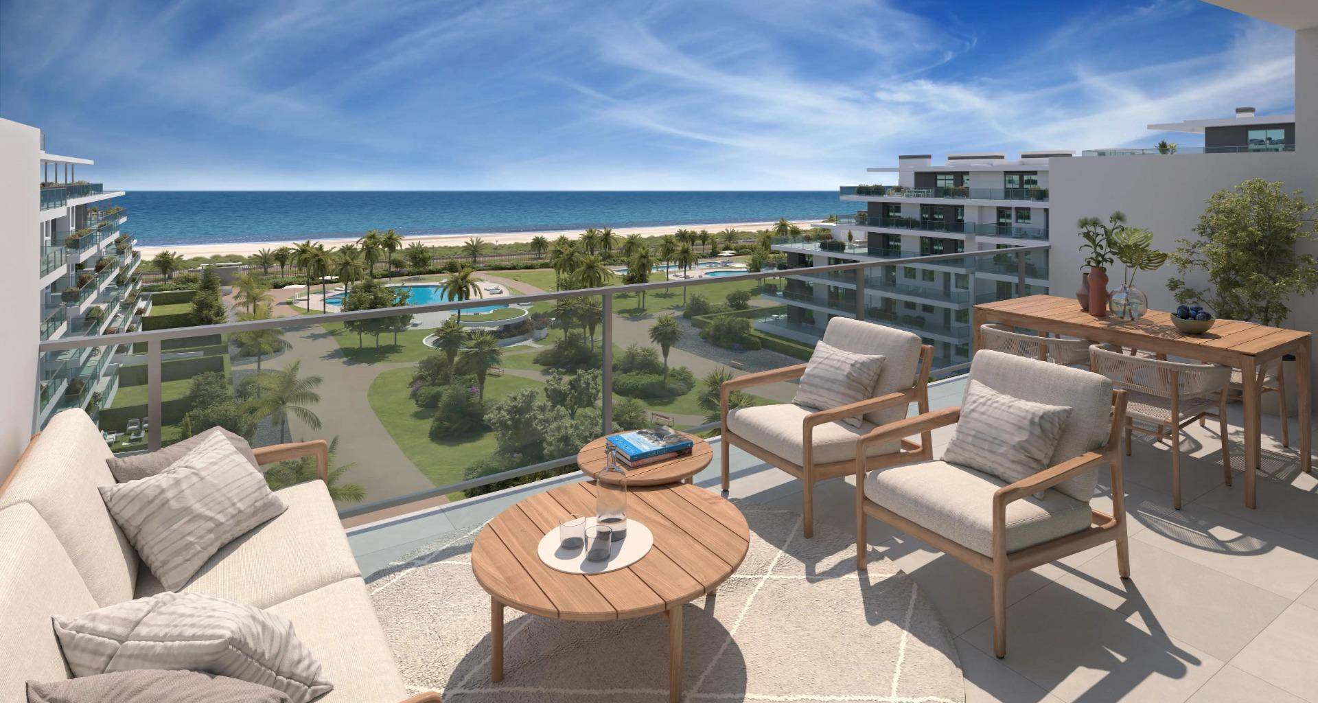 New Build - Lägenhet - Almerimar - Primera Linea De Playa