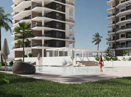 New Build - Lägenhet - Calpe - Playa Arenal