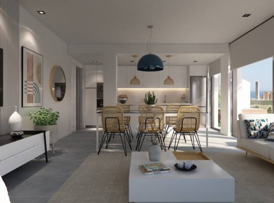 New Build - Lägenhet - Finestrat - Finestrat Urbanizaciones