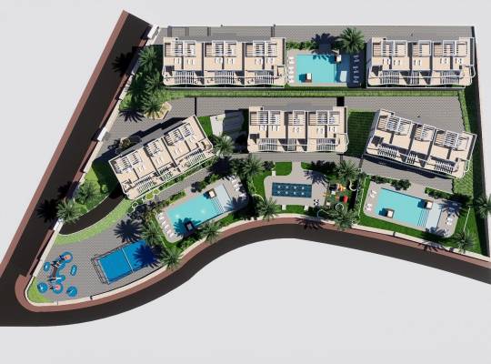 New Build - Lägenhet - Finestrat - Golf Piug Campana