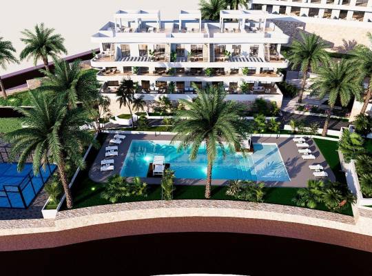 New Build - Lägenhet - Finestrat - Puig Campana Golf