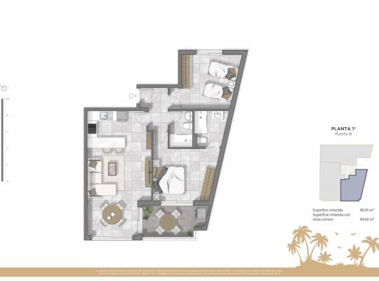 New Build - Lägenhet - Guardamar del Segura - Pueblo
