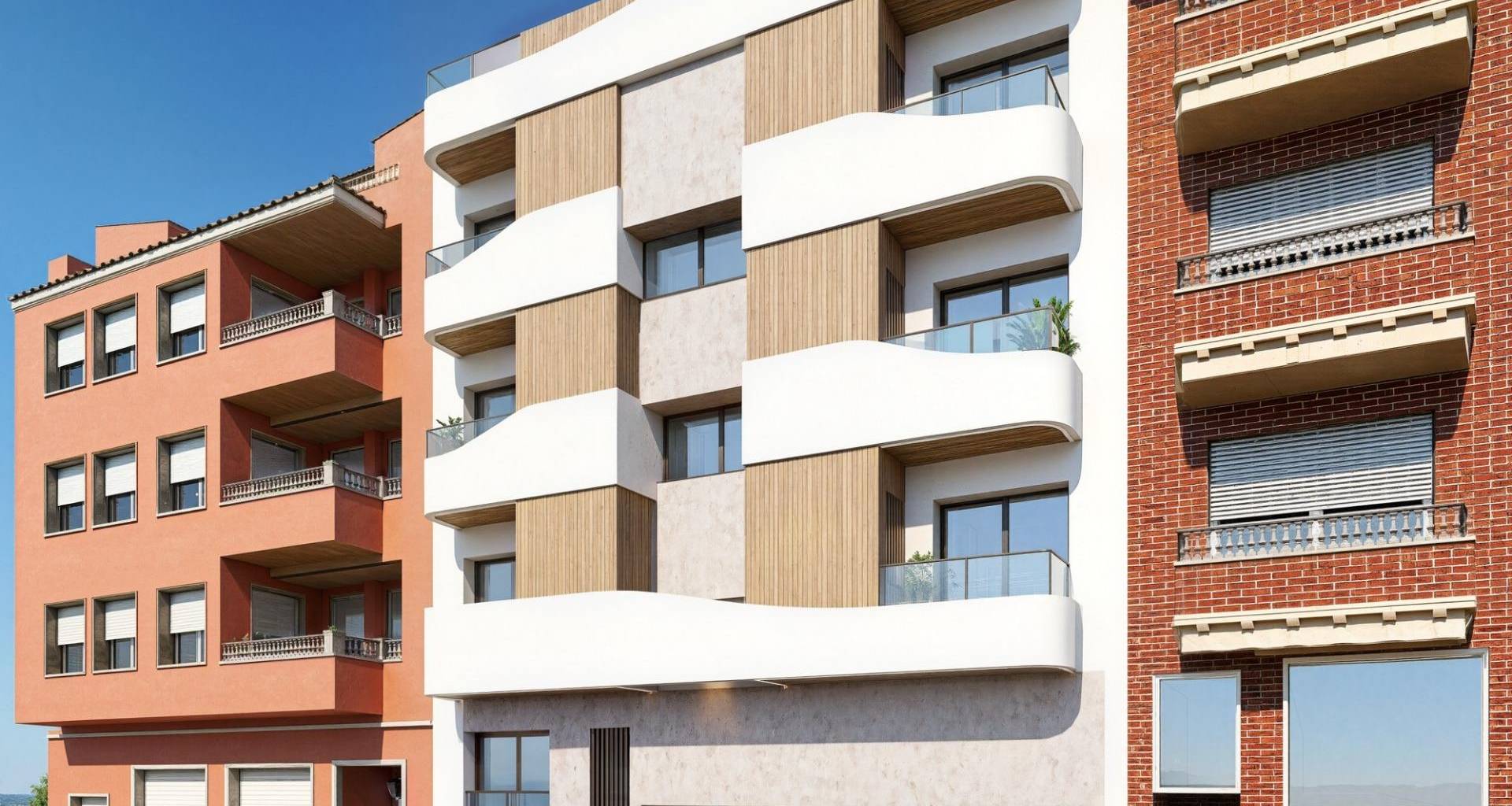 New Build - Lägenhet - Guardamar del Segura - Pueblo