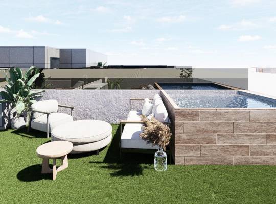 New Build - Lägenhet - Pilar de la Horadada - pueblo