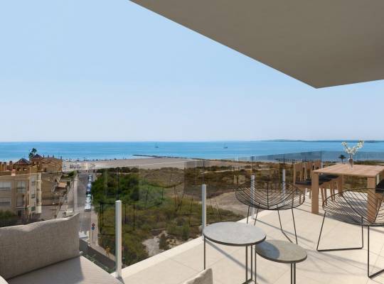 New Build - Lägenhet - Santa Pola - Playa Tamarit