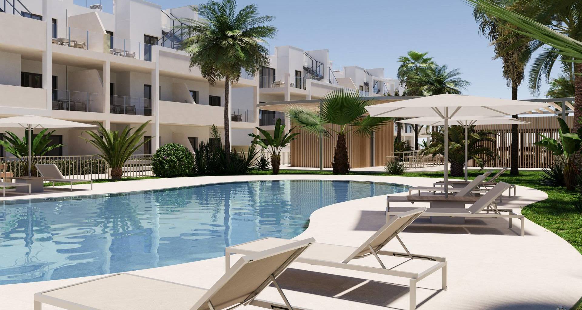 New Build - Lägenhet - Torre Pacheco - San Cayetano