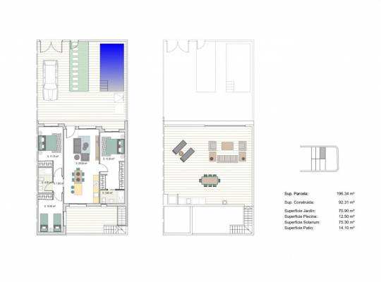 New Build - Maison jumelée -  - Parque del doce