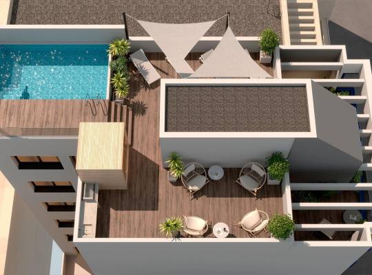 New Build - Penthouse - Torrevieja - Playa del Acequión