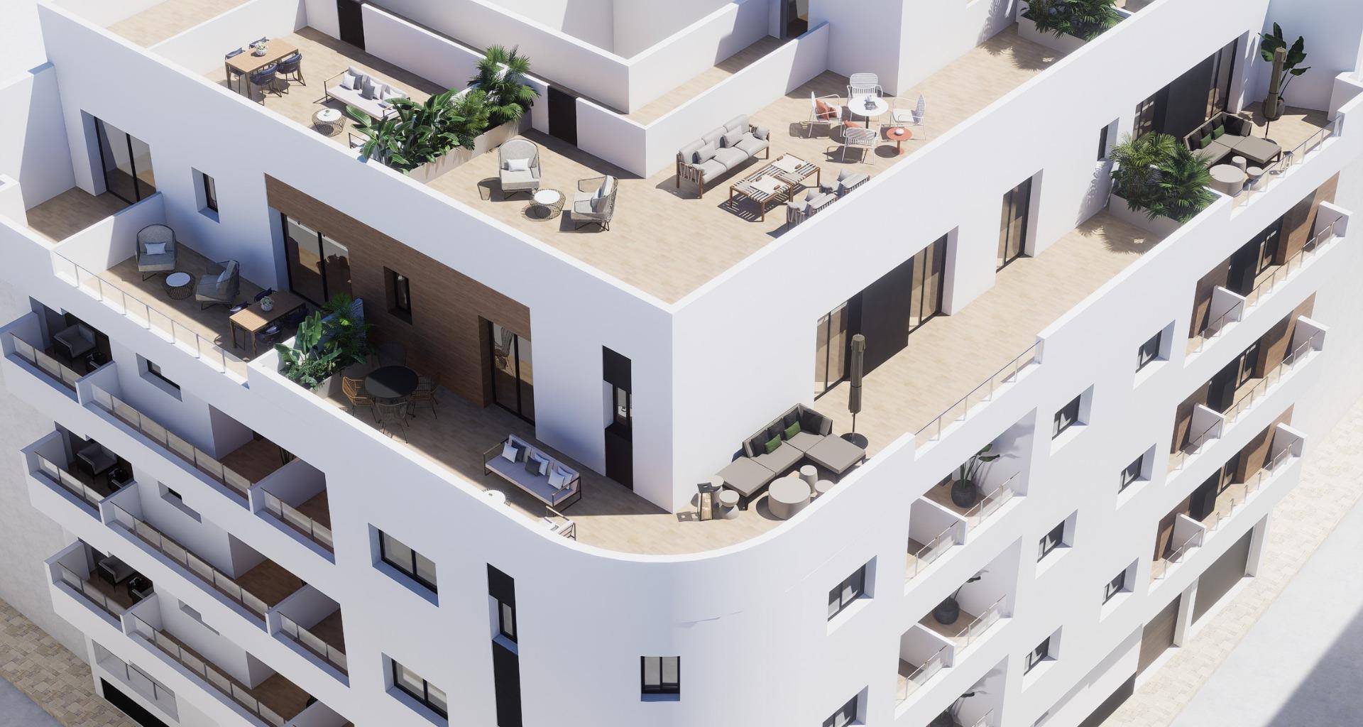 New Build - Penthouse - Torrevieja - pueblo