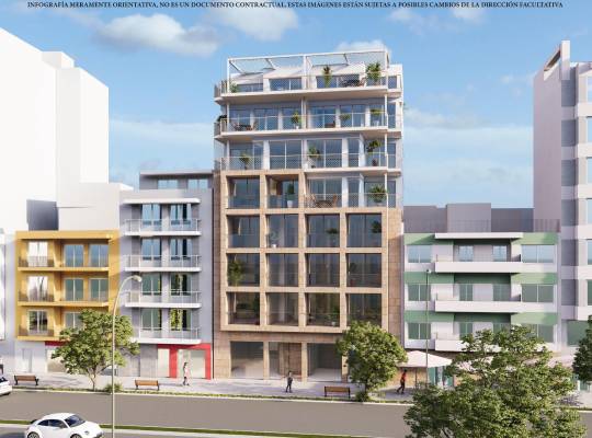 New Build - Penthouse - Villajoyosa - Pueblo