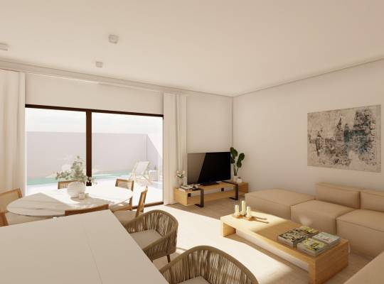 New Build - Radhus - San Javier - pueblo