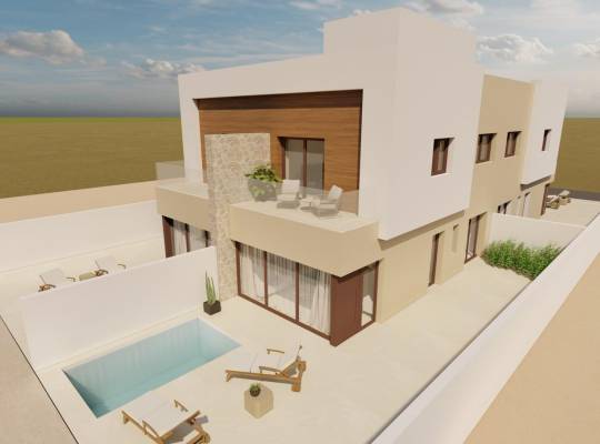 New Build - Radhus - San Javier - pueblo