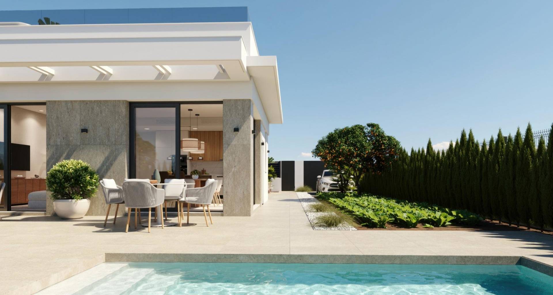 New Build - Villa - Fuente Álamo - Hacienda Del Álamo Golf