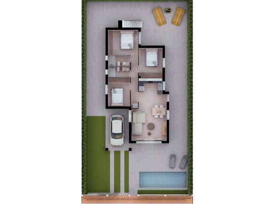 New Build - Villa - Los Alcazares - Serena Golf