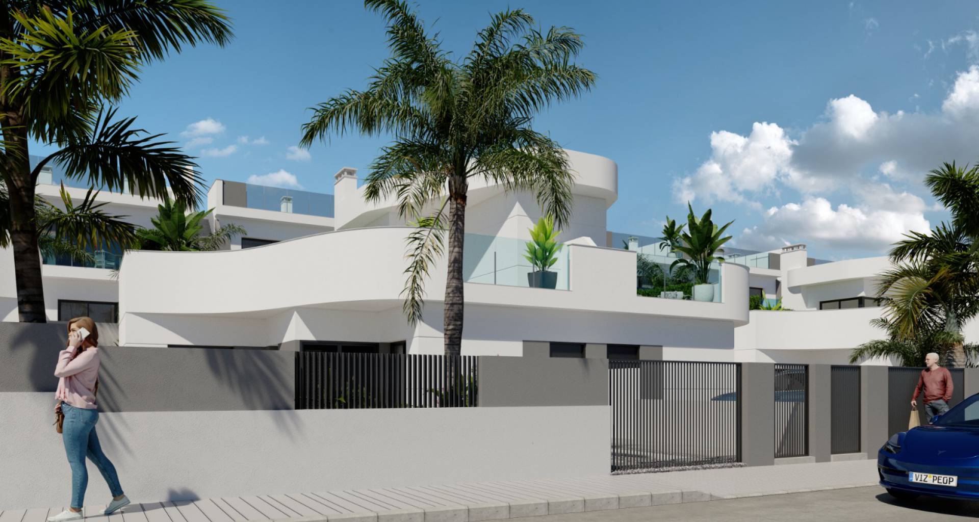 New Build - Villa / Parhus - Los balcones