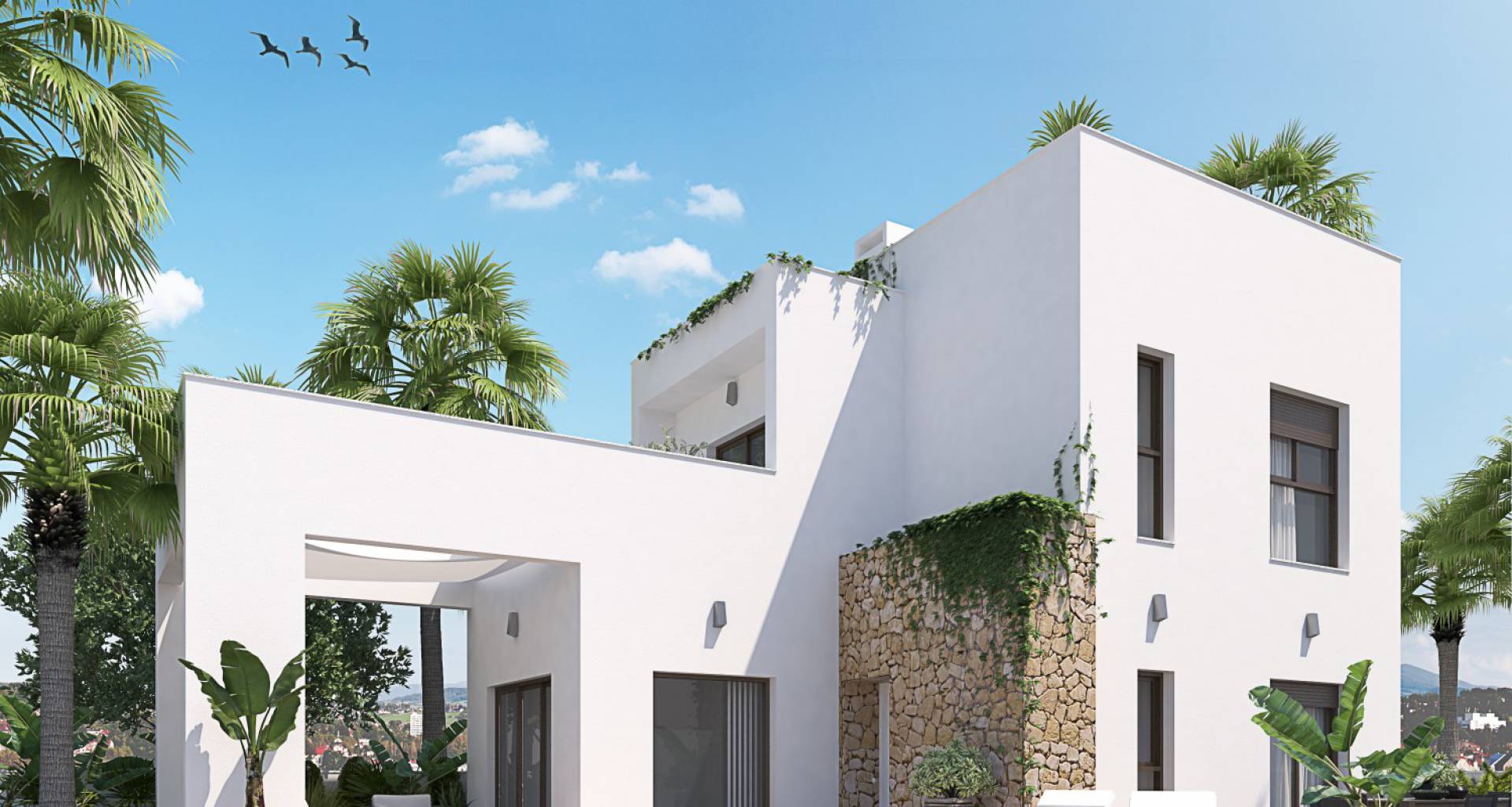 New Build - Villa / Parhus - Torrevieja - Nueva Torrevieja - Aguas Nuevas