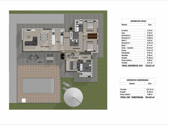 New Build - Villa - Pinoso - Pinoso - El Pinós