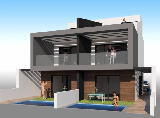 New Build - Villa -  - Santiago De La Ribera