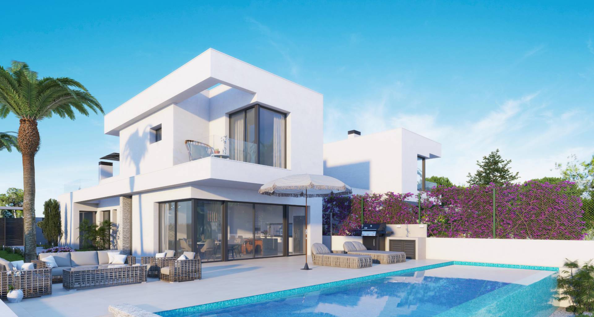 New Build - Villa / Semi detached - Orihuela Costa - Lomas de Cabo Roig 