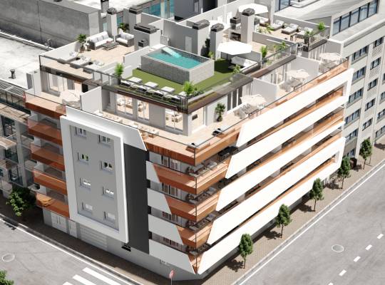 Obra nueva - Apartamento - Torrevieja - Centro