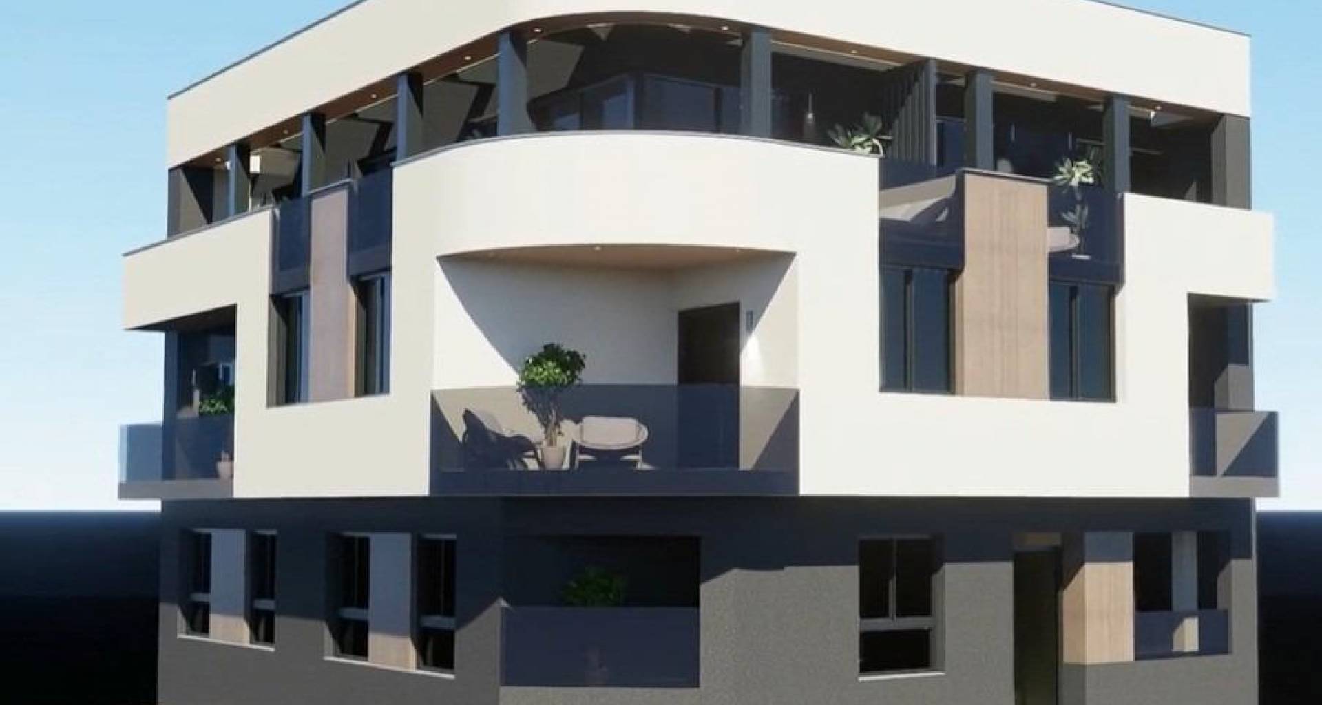 Obra nueva - Apartamento - Torrevieja - Centro