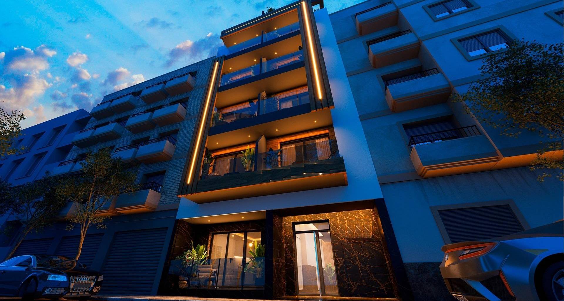 Obra nueva - Apartamento - Torrevieja - Playa de El Cura