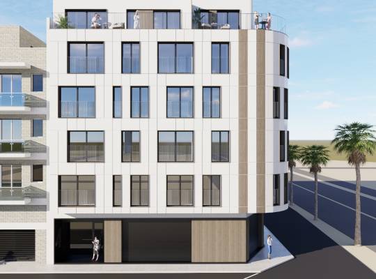 Obra nueva - Apartamento - Torrevieja - Playa del Acequión